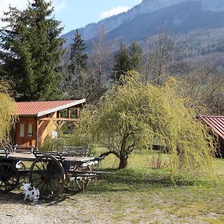 Chalet Du Camping La Porte St Martin Saint-Martin-en-Vercors Екстер'єр фото